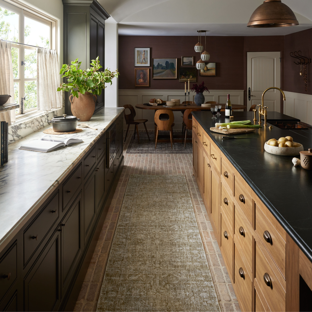 Honora (Amber Lewis × Loloi) HON-01 Rug [Khaki/Beige]