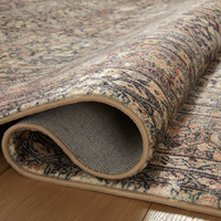 Morgan (Amber Lewis × Loloi) MOG-03 Rug [Denim/Multi]