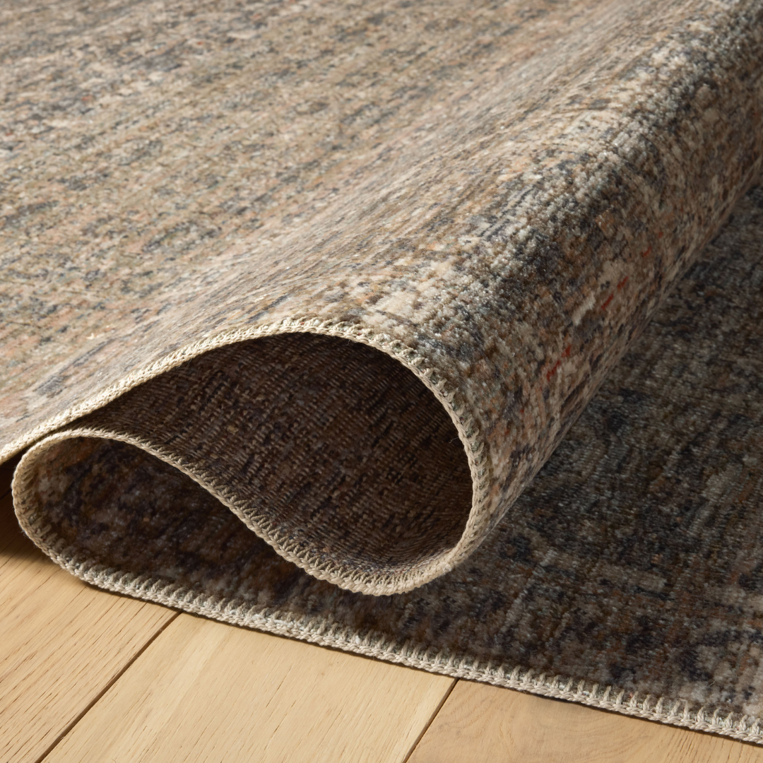 Molly (Amber Lewis × Loloi) MOL-04 Rug [Navy/Blush]