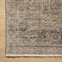 Molly (Amber Lewis × Loloi) MOL-04 Rug [Navy/Blush]