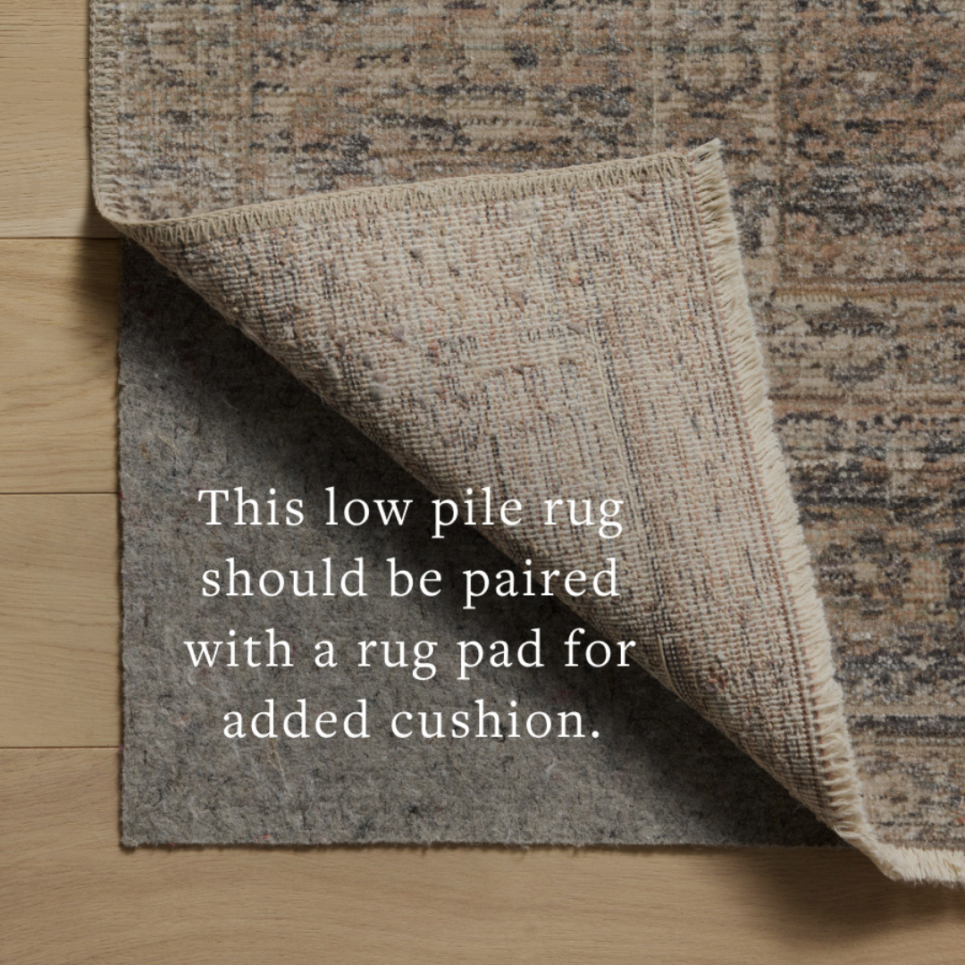 Molly (Amber Lewis × Loloi) MOL-04 Rug [Navy/Blush]