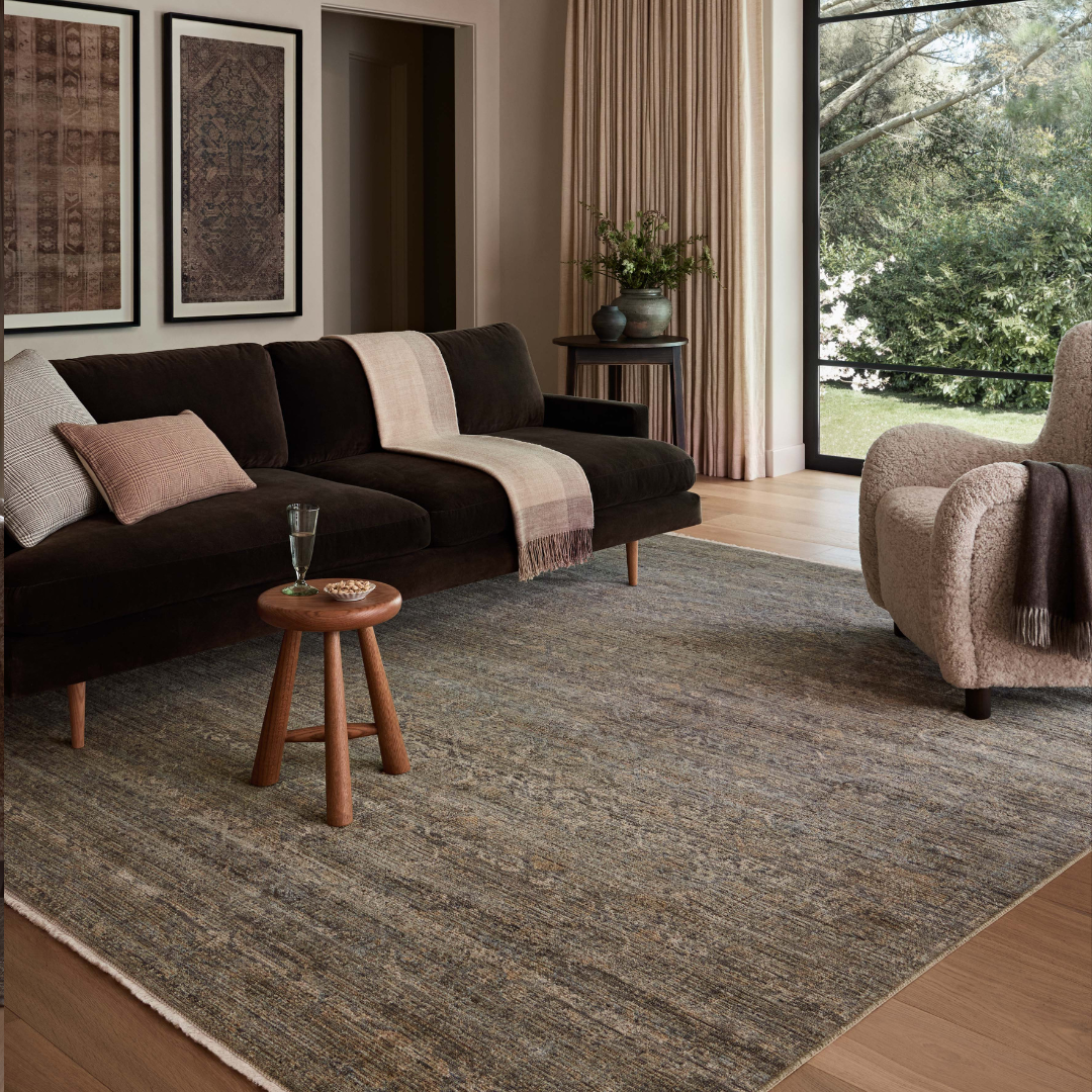 Molly (Amber Lewis × Loloi) MOL-05 Rug [Lagoon/Natural]