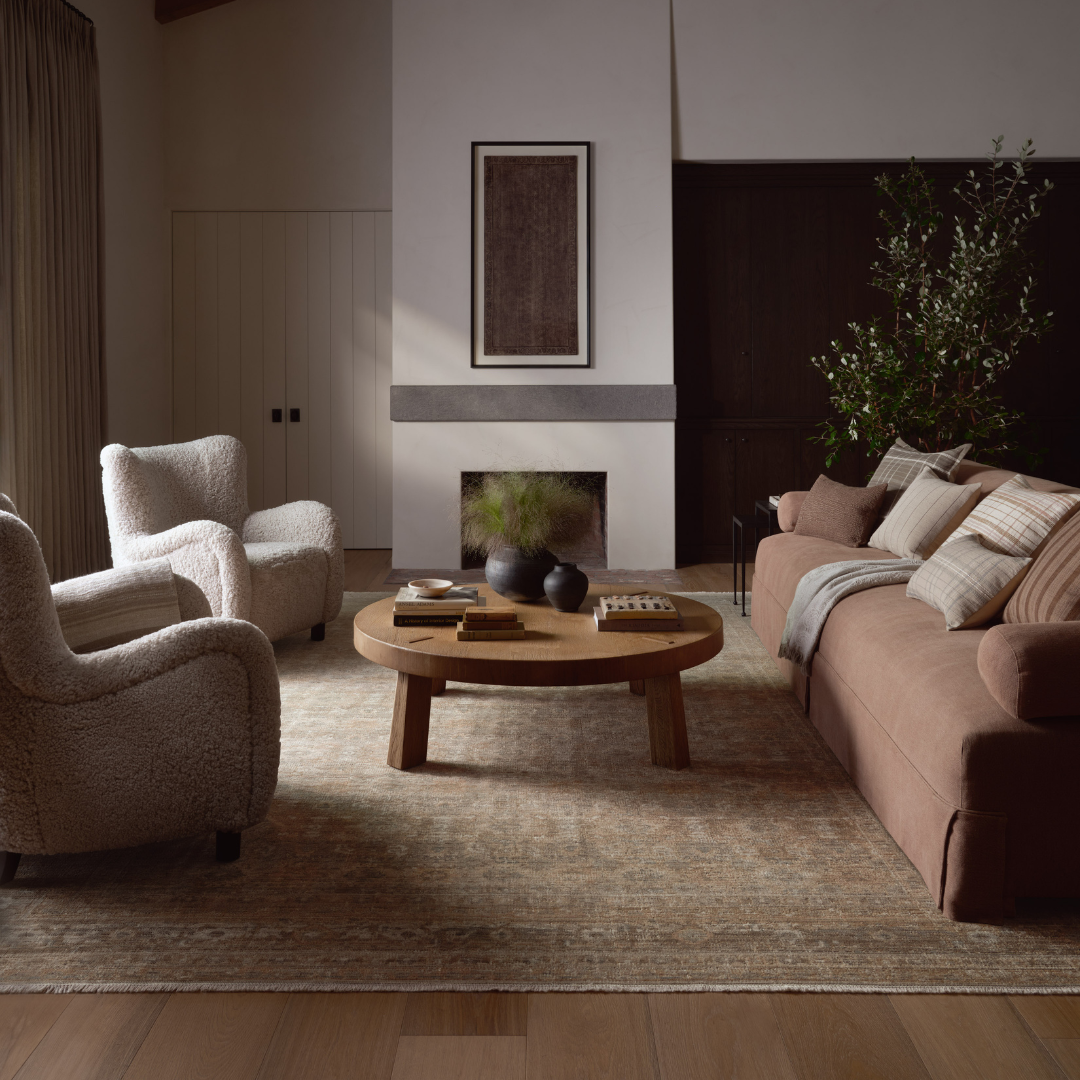 Molly (Amber Lewis × Loloi) MOL-06 Rug [Gold/Blue]