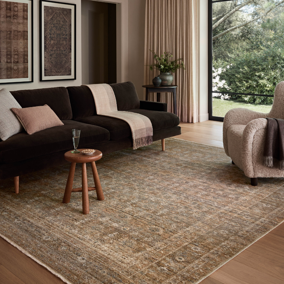 Molly (Amber Lewis × Loloi) MOL-06 Rug [Gold/Blue]