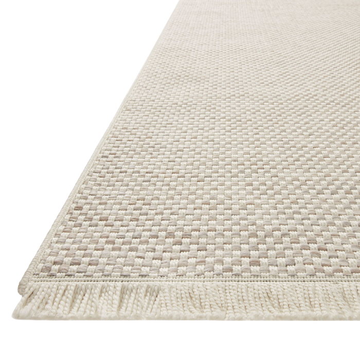 Malibu (Amber Lewis × Loloi) MAB-05 Indoor/Outdoor Rug [Ivory/Dove]