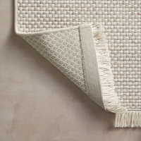 Malibu (Amber Lewis × Loloi) MAB-05 Indoor/Outdoor Rug [Ivory/Dove]