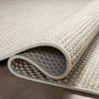 Malibu (Amber Lewis × Loloi) MAB-05 Indoor/Outdoor Rug [Ivory/Dove]