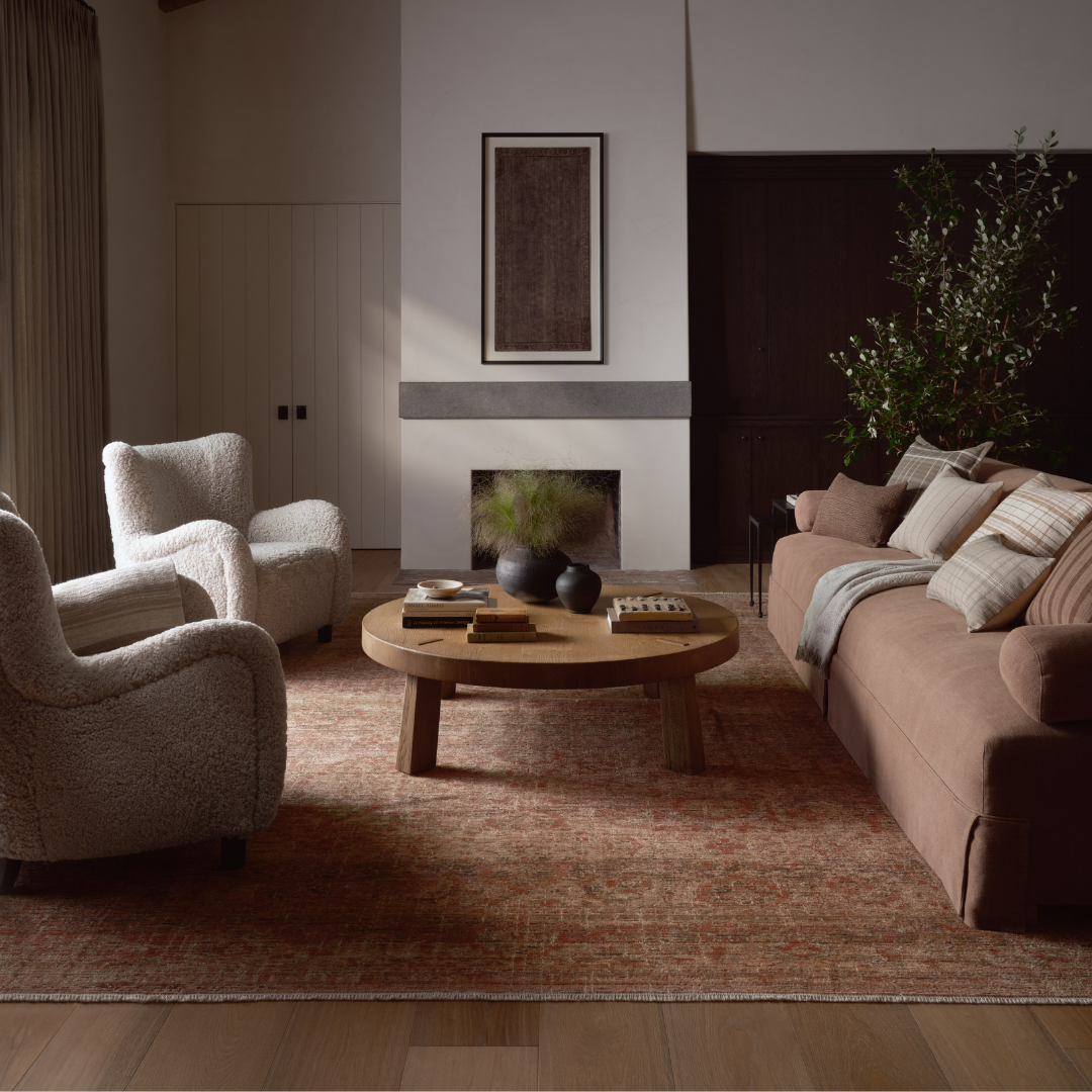 Molly (Amber Lewis × Loloi) MOL-09 Rug [Brick/Bark]