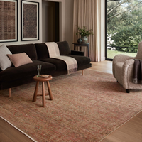 Molly (Amber Lewis × Loloi) MOL-09 Rug [Brick/Bark]