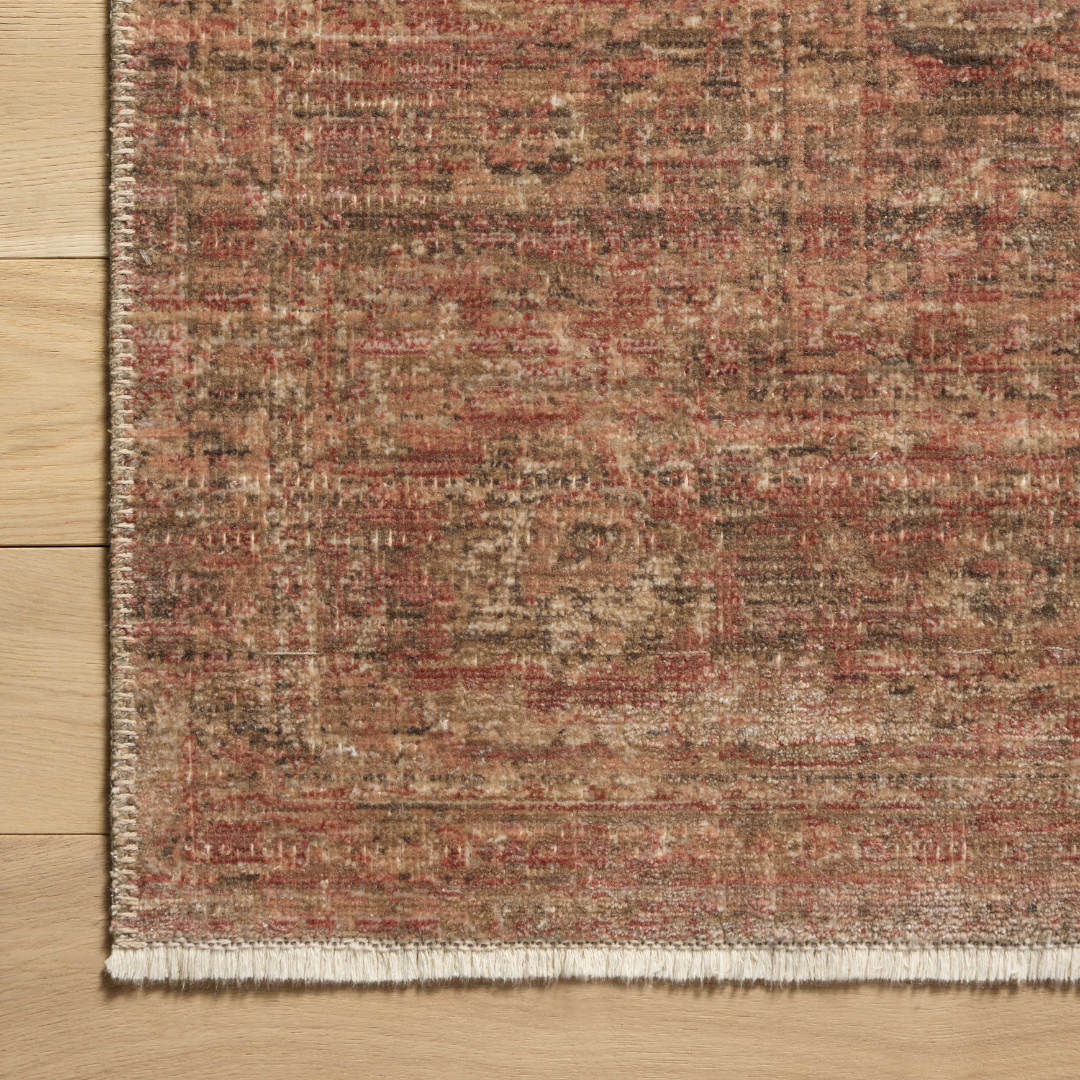 Molly (Amber Lewis × Loloi) MOL-09 Rug [Brick/Bark]