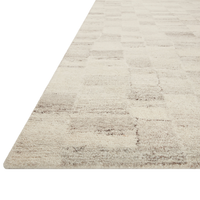 Rocky (Amber Lewis × Loloi) ROC-01 Rug [Ivory/Silver]