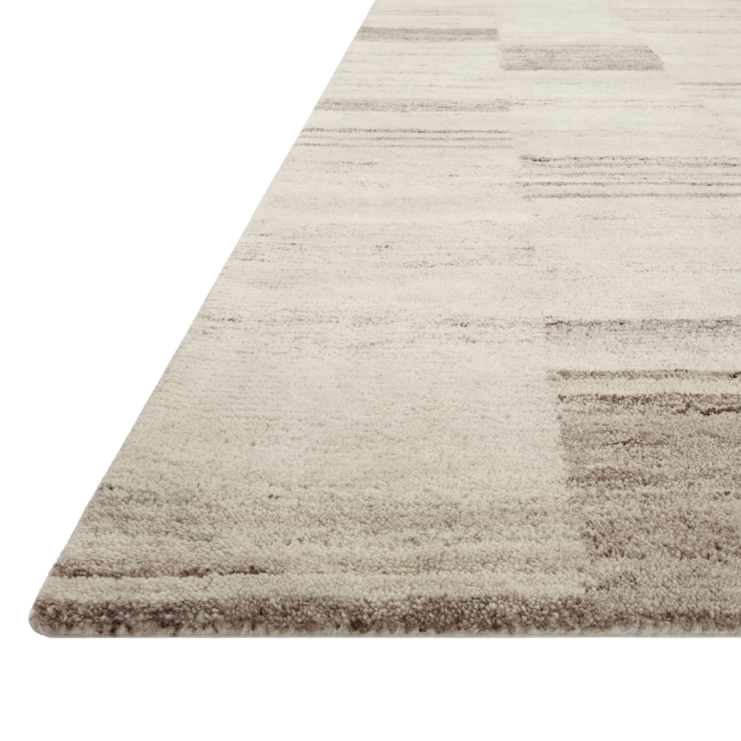 Rocky (Amber Lewis × Loloi) ROC-04 Rug [Ivory/Dove]