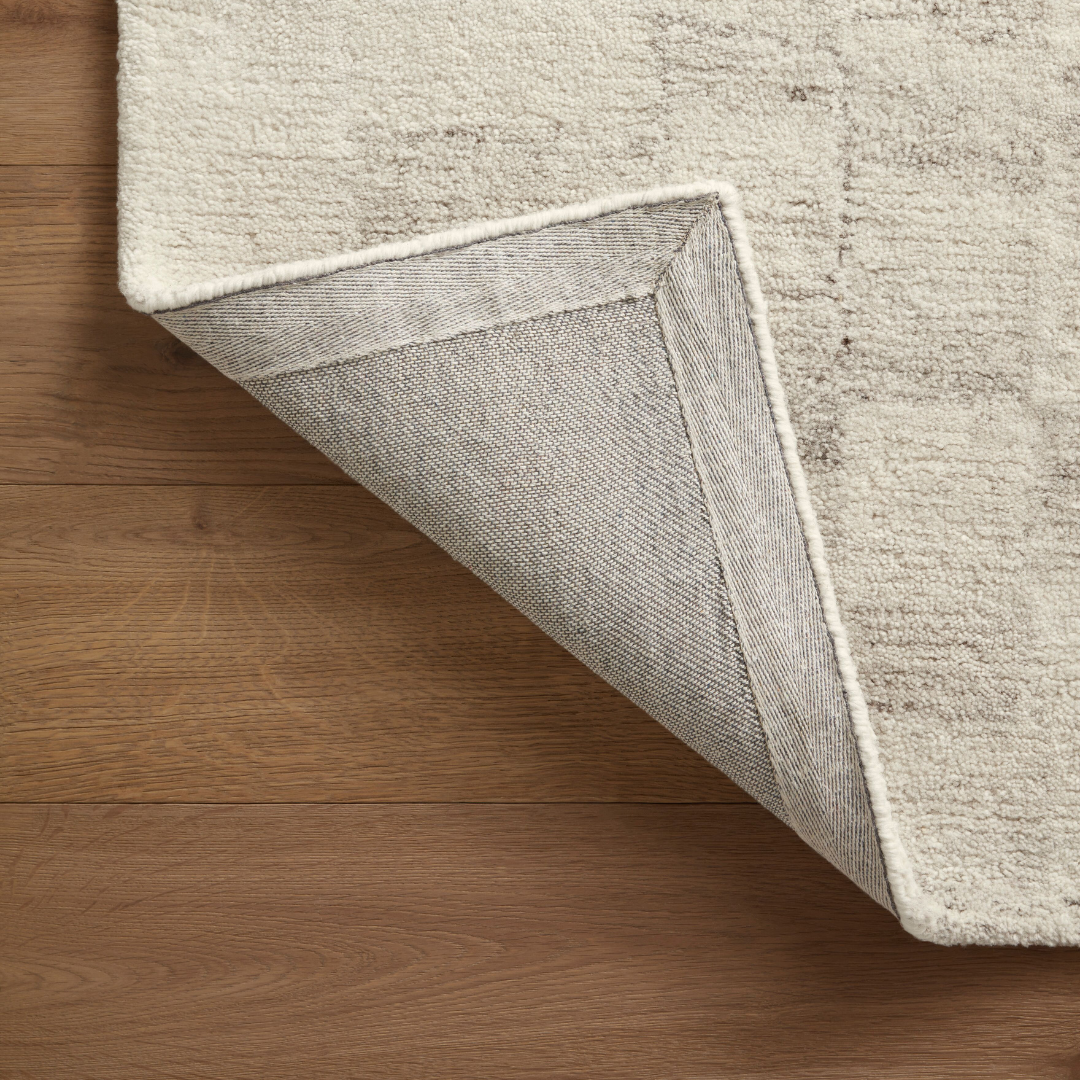 Rocky (Amber Lewis × Loloi) ROC-01 Rug [Ivory/Silver]