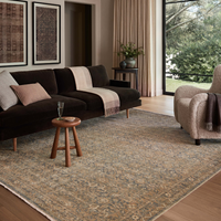 Molly (Amber Lewis × Loloi) MOL-02 Rug [Denim/Gold]