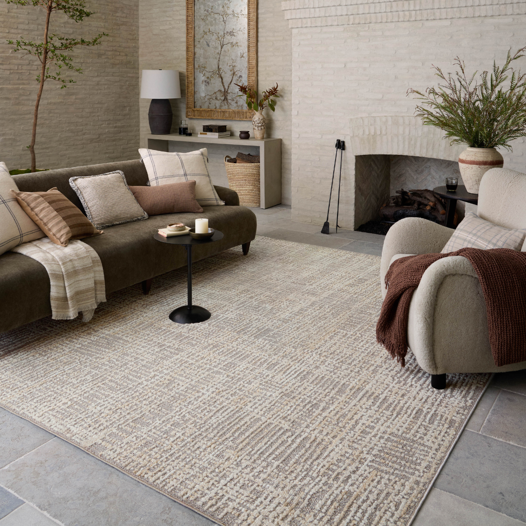 Bexley (Amber Lewis × Loloi) BEX-07 Rug [Natural/Dove]