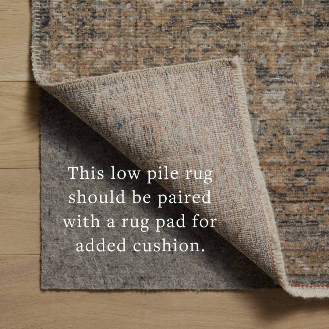 Molly (Amber Lewis × Loloi) MOL-02 Rug [Denim/Gold]
