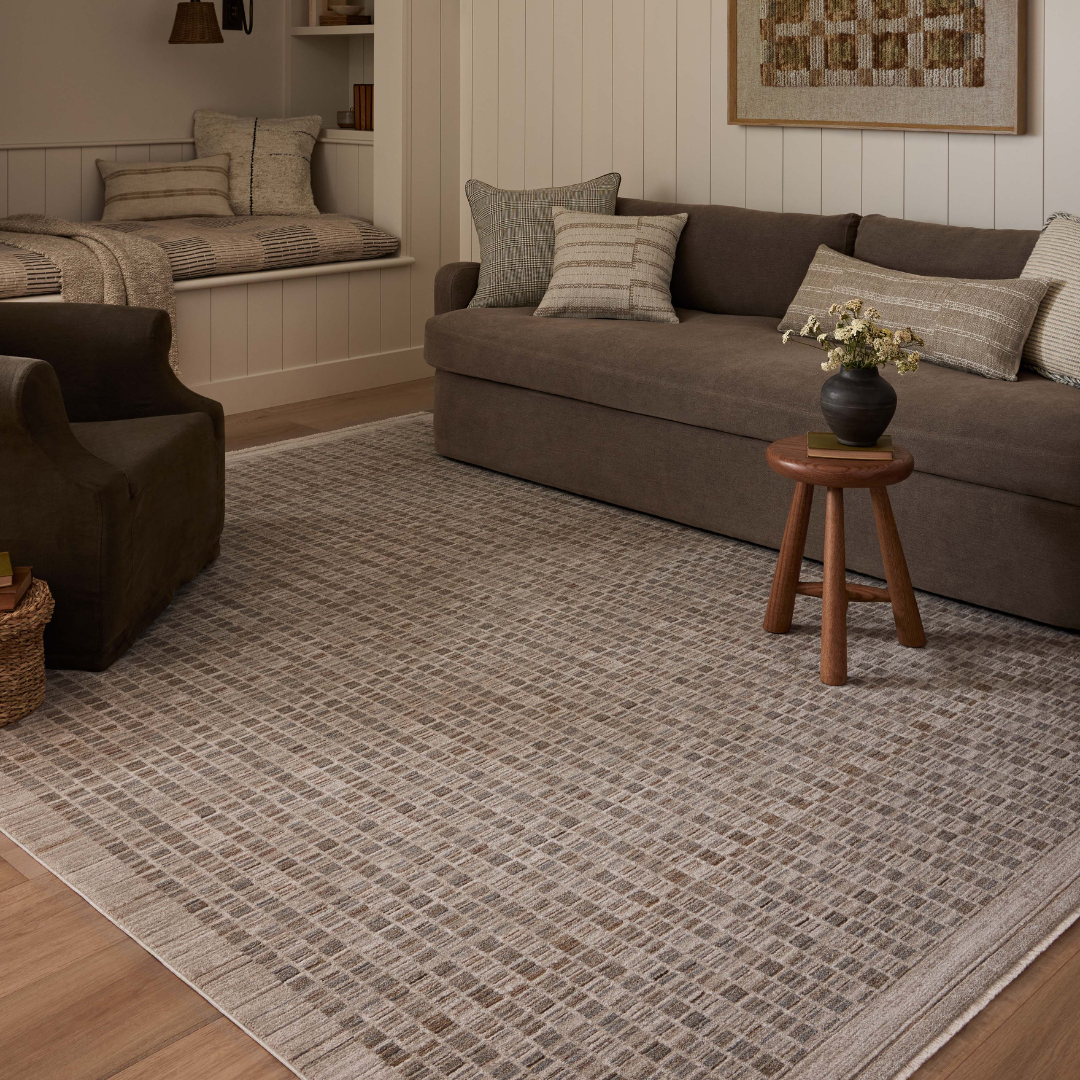 Cali (Amber Lewis × Loloi) CIL-02 Rug [Natural/Slate]