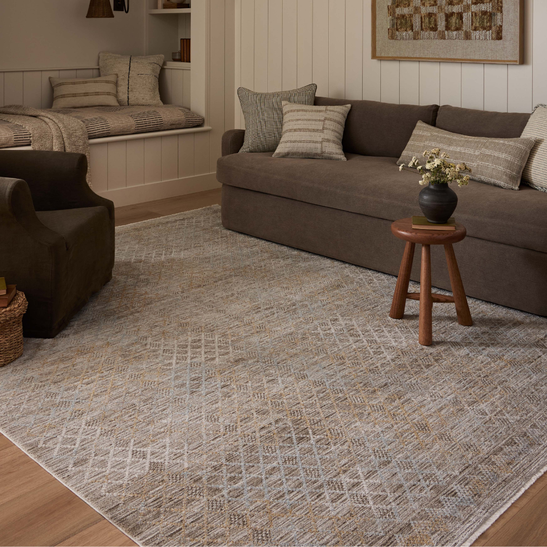 Cali (Amber Lewis × Loloi) CIL-03 Rug [Taupe/Multi]