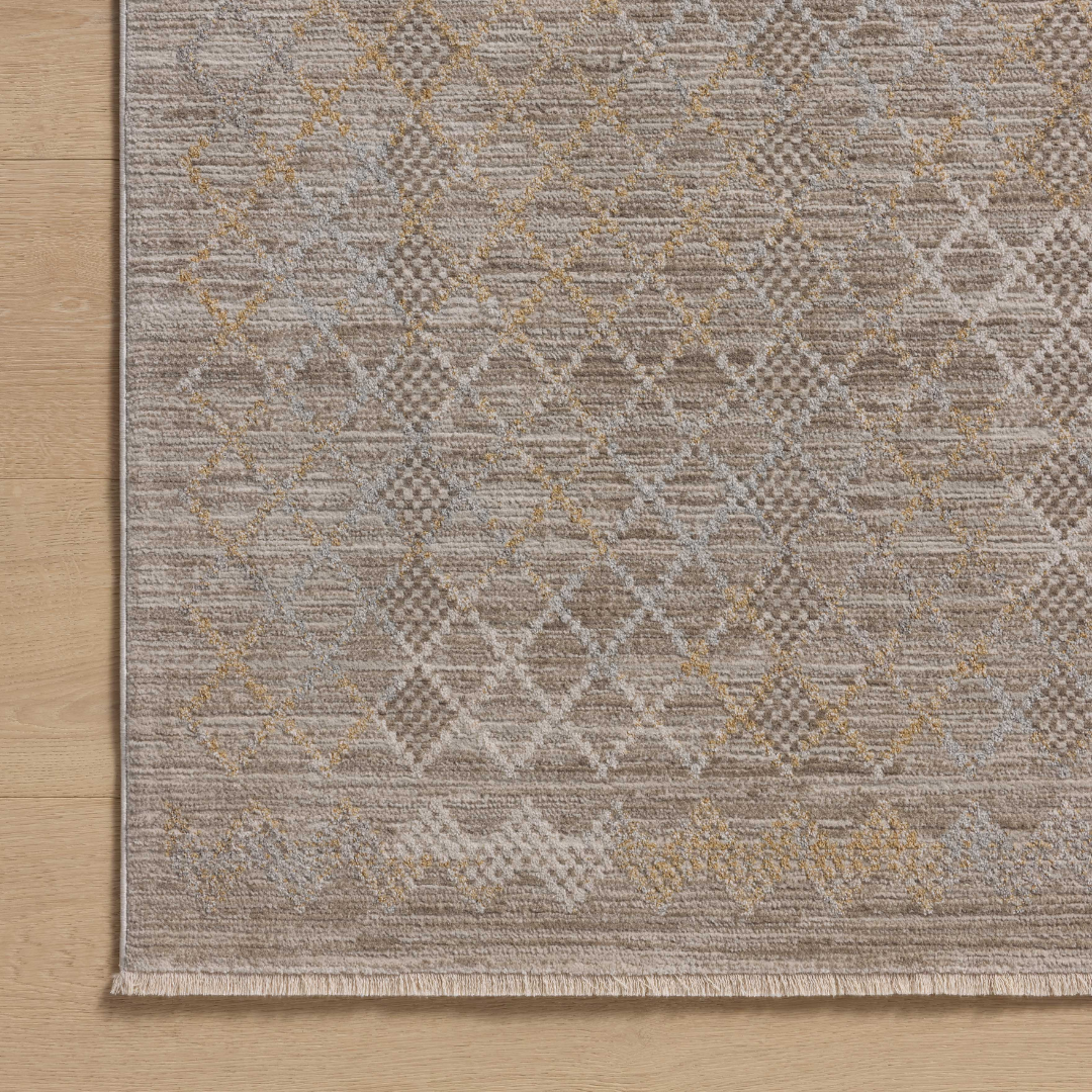 Cali (Amber Lewis × Loloi) CIL-03 Rug [Taupe/Multi]