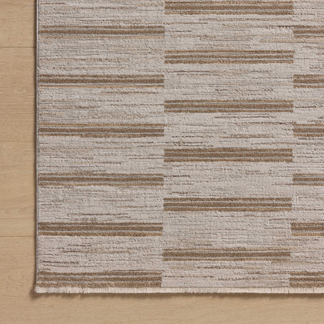 Cali (Amber Lewis × Loloi) CIL-04 Rug [Ivory/Tobacco]