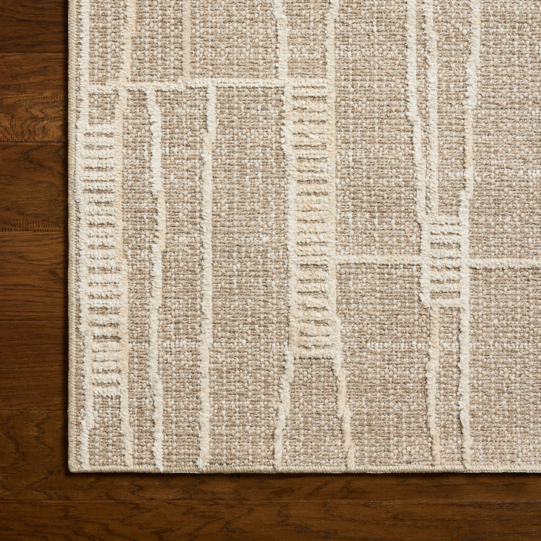 Bexley (Amber Lewis × Loloi) BEX-05 Rug [Mushroom/Natural]
