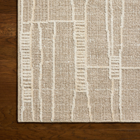 Bexley (Amber Lewis × Loloi) BEX-05 Rug [Mushroom/Natural]