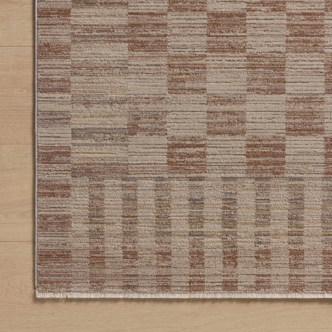 Cali (Amber Lewis × Loloi) CIL-06 Rug [Brick/Natural]