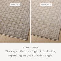 Cali (Amber Lewis × Loloi) CIL-01 Rug [Taupe/Natural]