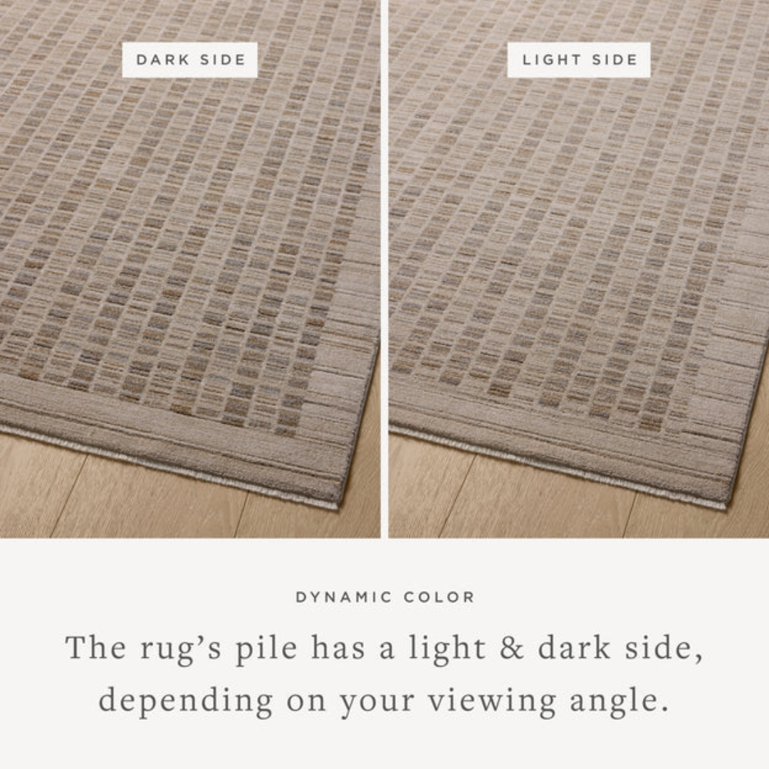 Cali (Amber Lewis × Loloi) CIL-02 Rug [Natural/Slate]