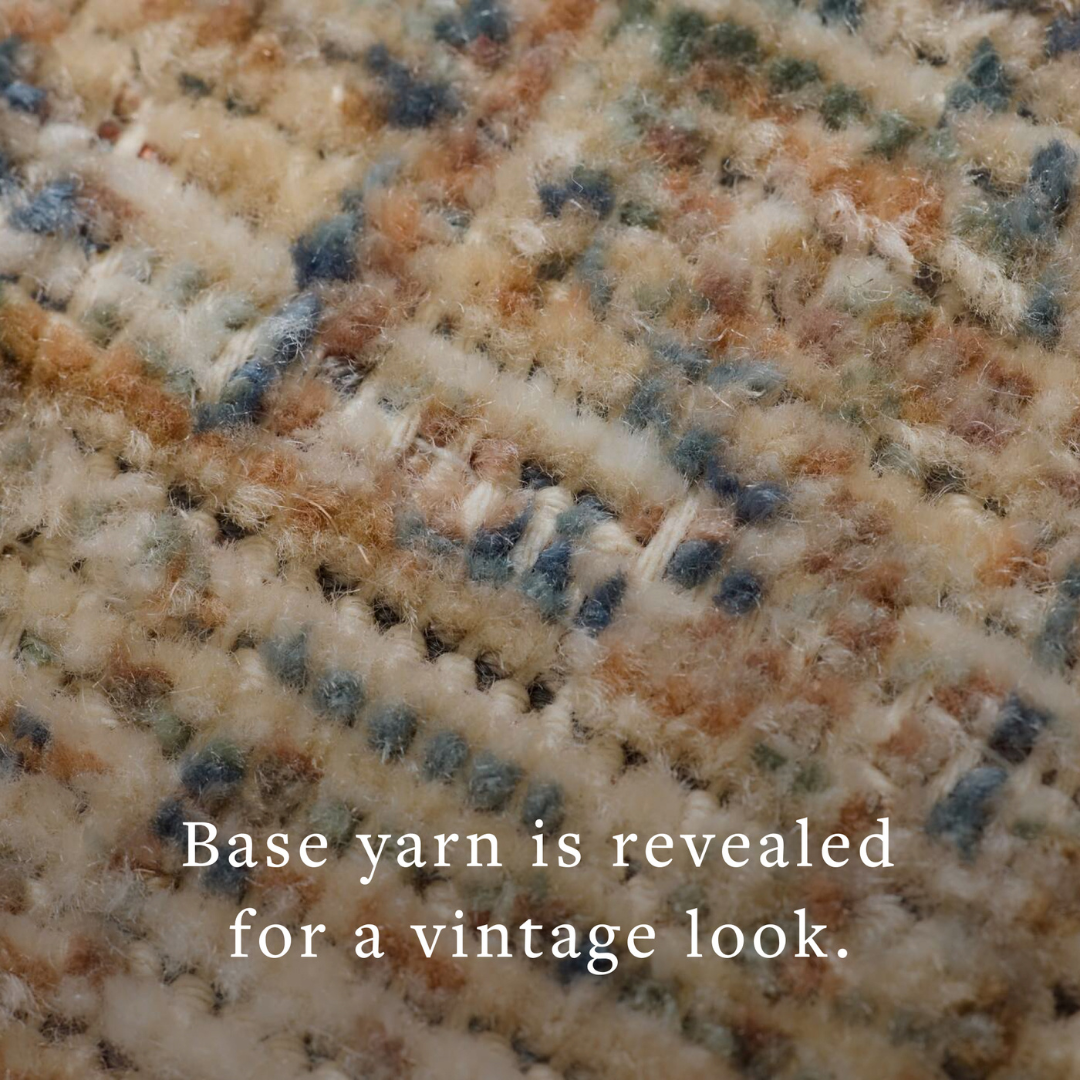 Molly (Amber Lewis × Loloi) MOL-01 Rug [Natural/Denim]