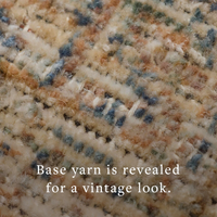 Molly (Amber Lewis × Loloi) MOL-01 Rug [Natural/Denim]