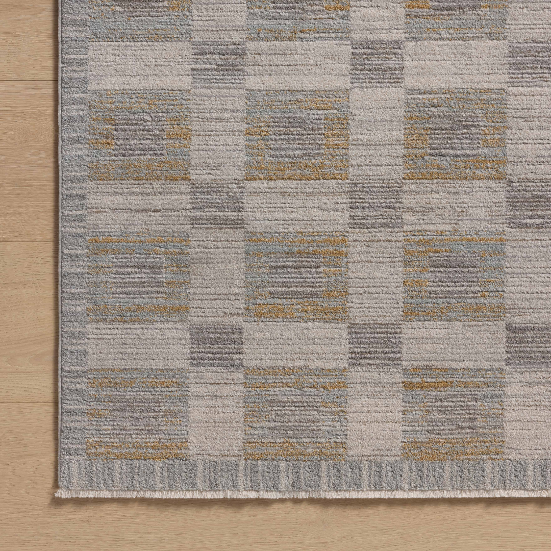 Cali (Amber Lewis × Loloi) CIL-07 Rug [Mist/Wheat]