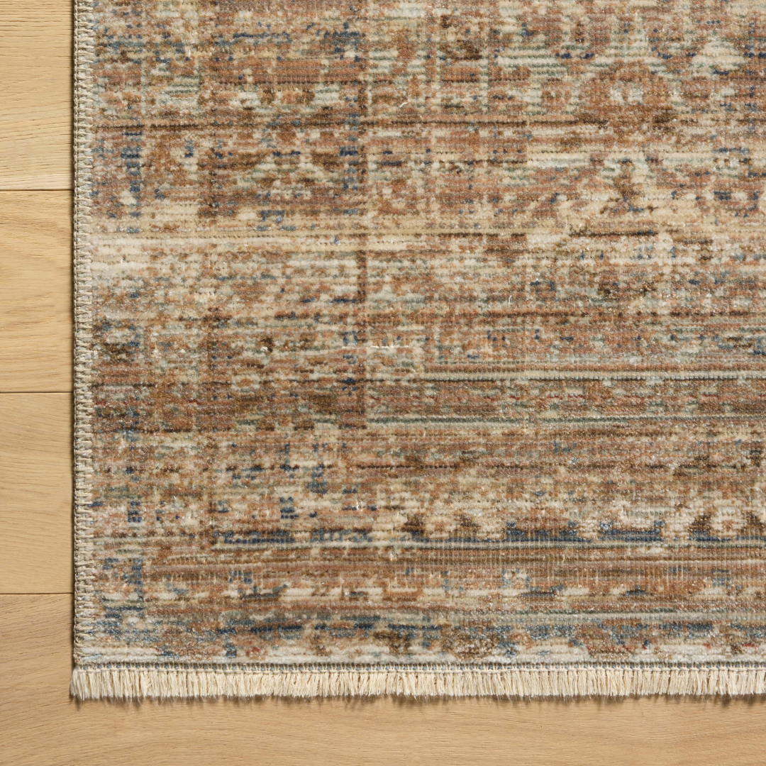 Molly (Amber Lewis × Loloi) MOL-01 Rug [Natural/Denim]