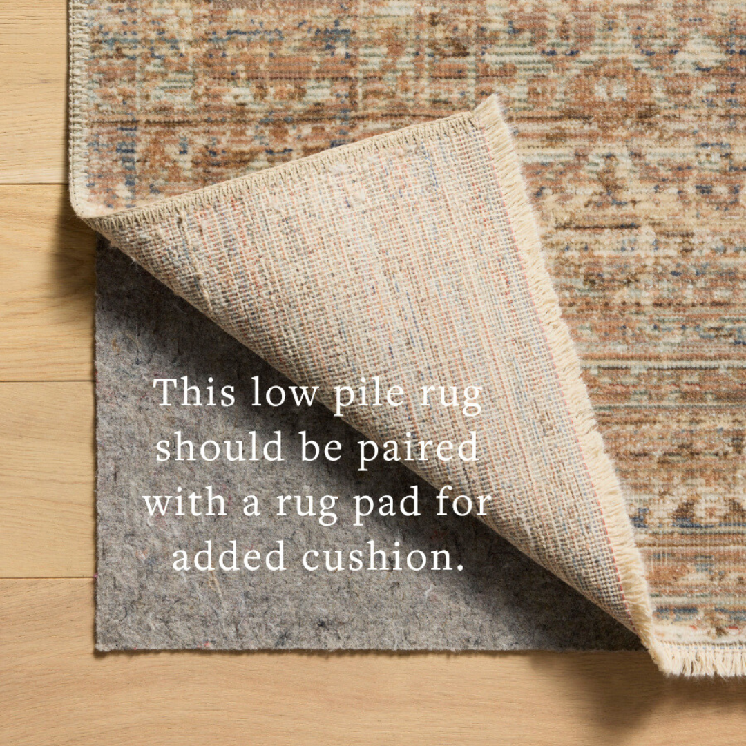 Molly (Amber Lewis × Loloi) MOL-01 Rug [Natural/Denim]
