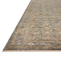 Molly (Amber Lewis × Loloi) MOL-02 Rug [Denim/Gold]