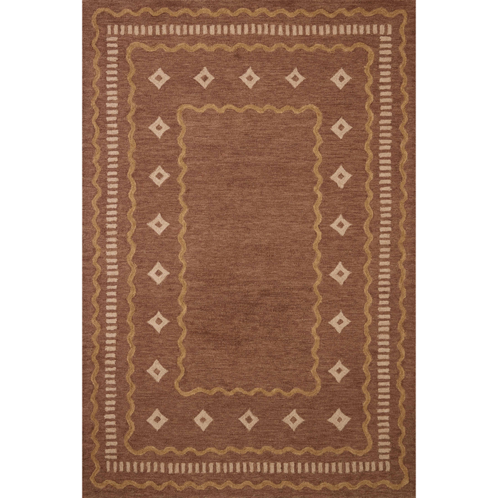 Alfie (Chris Loves Julia × Loloi) ALF-03 Rug [Clay/Spice]