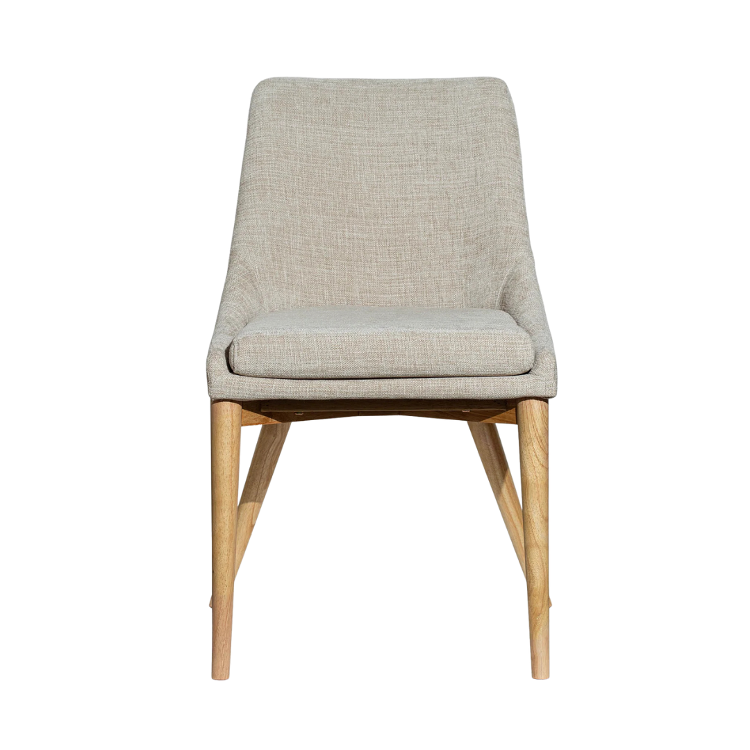 Fritz Dining Chair /w Natural Leg [Set of 2]