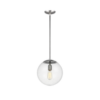 Leo Hanging Globe Large One Light Pendant