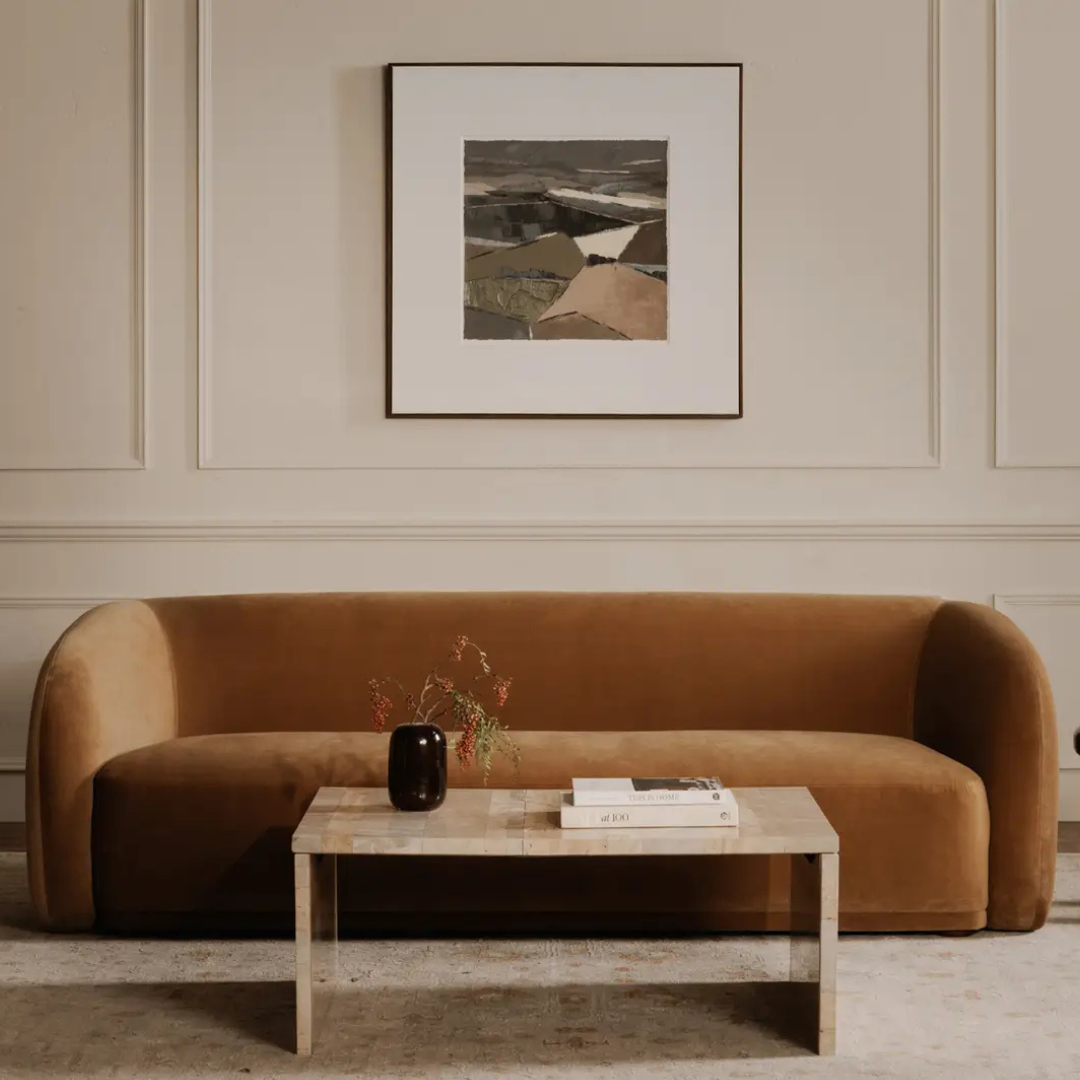 Valley Framed Painting [40"W x 40"H]