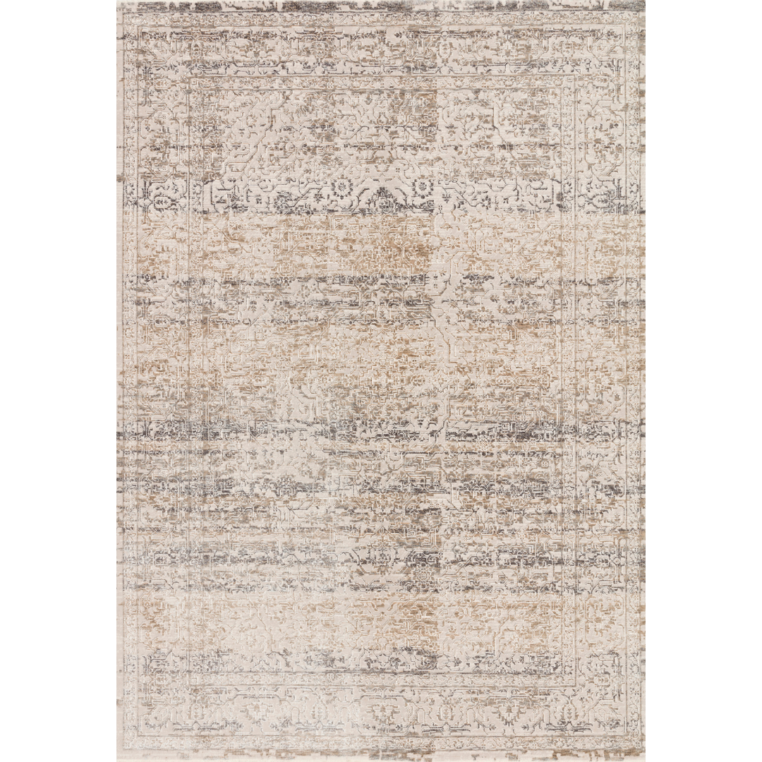 Homage HOM-02 Rug [Beige/Grey]