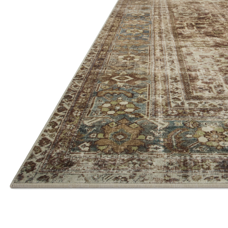 Sinclair SIN-01 (MH) Rust/Lagoon Rug