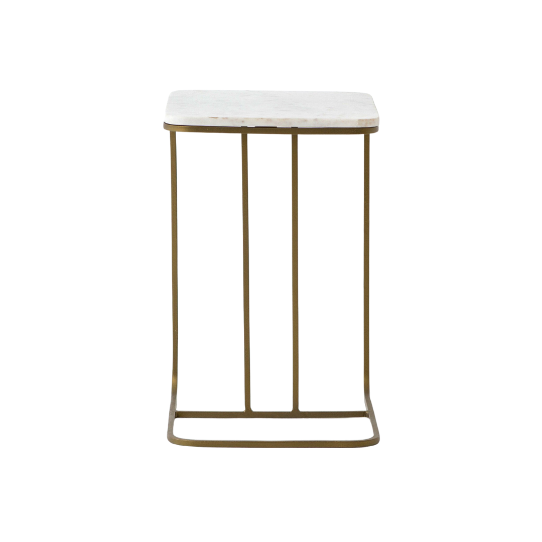 Autumn Accent Table - White