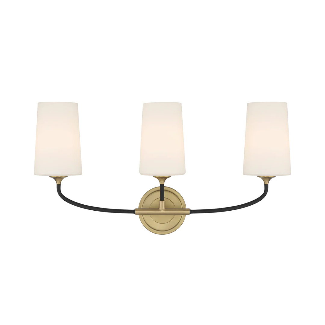 Niles 3 Light Bathroom Vanity