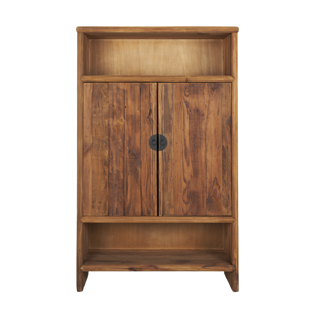 Wayde Recycled Pine Curio Cabinet