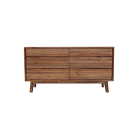 Gia 6-Drawer Dresser [Warm Pecan]