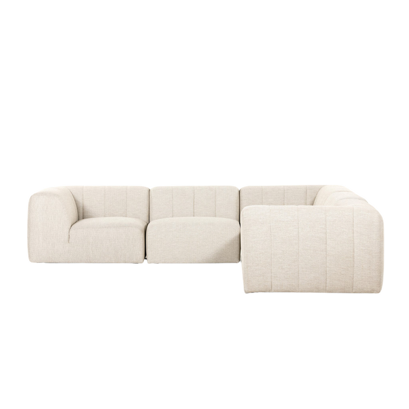 Glenice Outdoor 5-PC Sectional