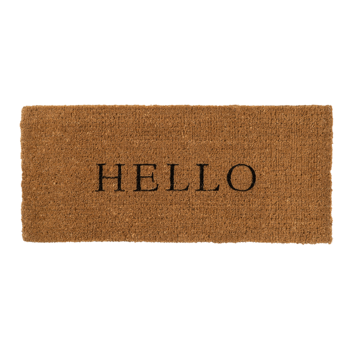 Coir Large Doormat [Hello]