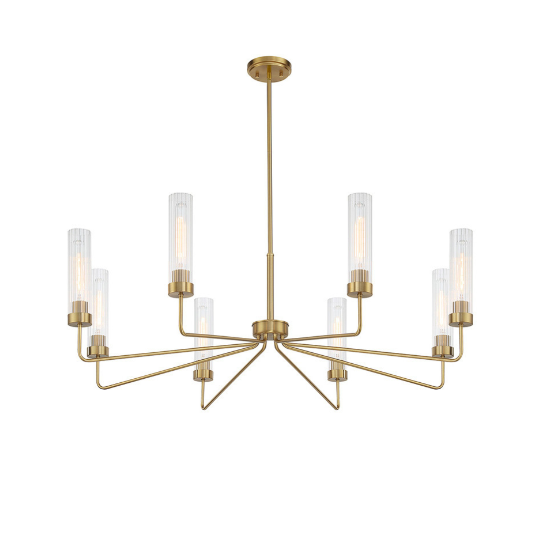 Baker 8-Light Chandelier