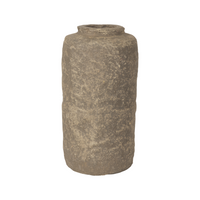 Bala Small Gray Paper Mache Vase