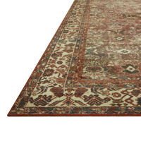 Banks BAN-04 (MH) Brick/Ivory Rug